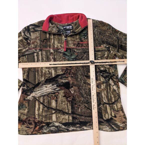 Mossy Oak BreakUp Infinity Fleece Camo Sweater Women XL 16-18 Sweatshirt Outdoor - Picture 13 of 14